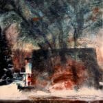 Field House, Winter Night