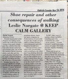 Gabriola Sounder Article, Gabriola Island Show 2016